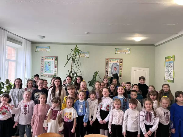 "День Соборності в Ладижинському ліцеї"
